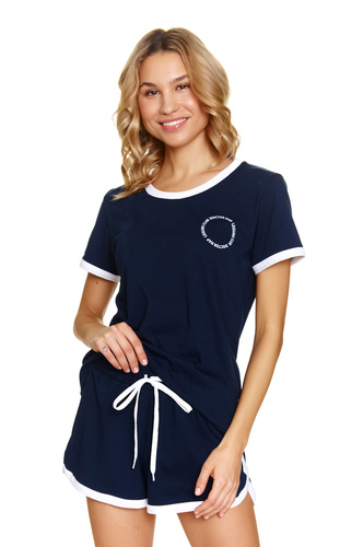7217 Piżama Damska Doctor Nap - navy blue