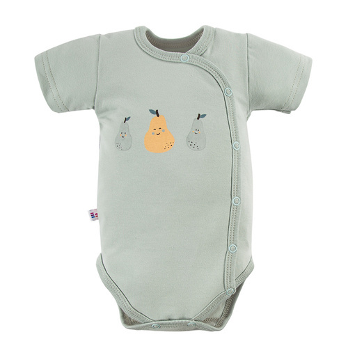 Pearfect Eevi Body kopertowe z krótkim rękawem