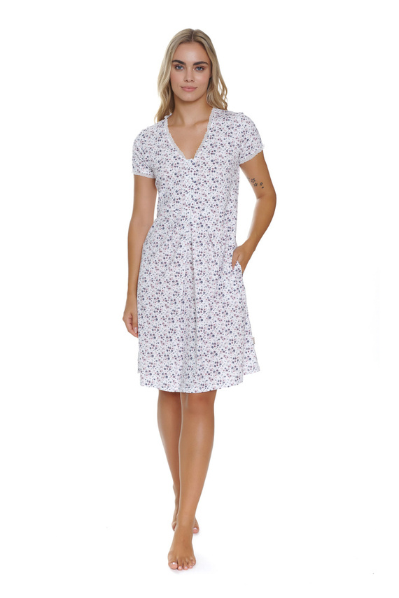 5335 Koszula Nocna do karmienia Doctor Nap - papaya bloom