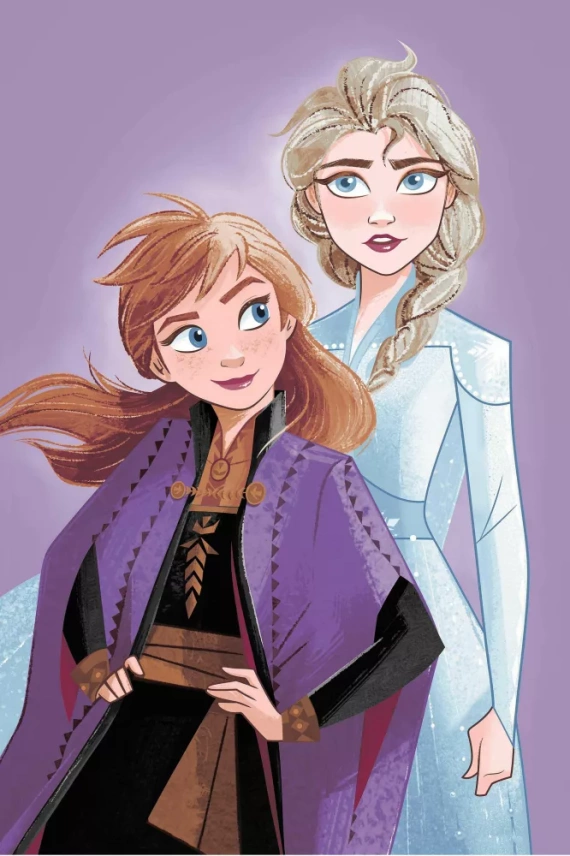 Frozen Kraina Lodu Anna Elsa Kocyk z mikrofibry pled dziecięcy Jerry Fabrics