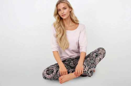 Desert Rose Piżama damska Momenti Per Me pink