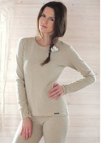 LVD 729 Hot Touch Koszulka bawełniana Key - beżowy