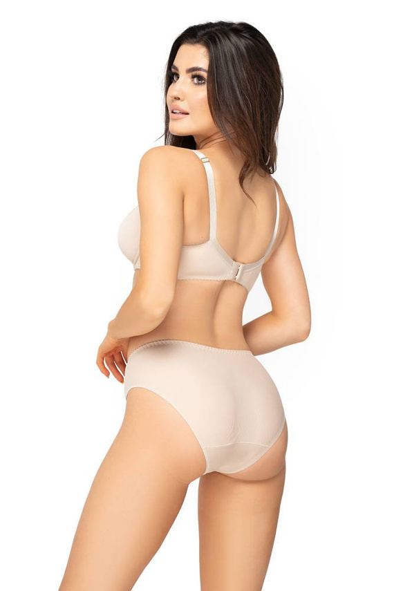 Mama Claudia Light Beige Benefit półusztywniany biustonosz do karmienia beżowy