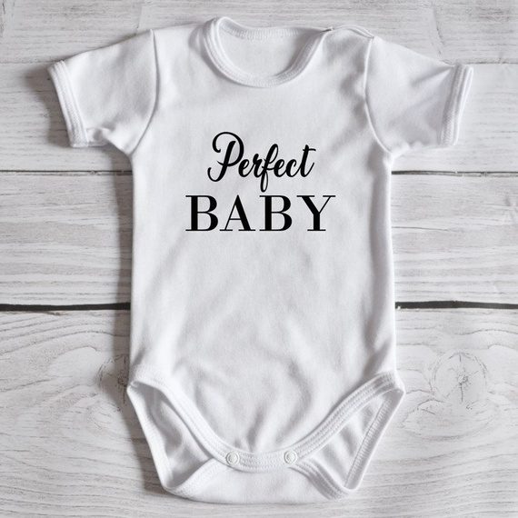 Body krótki rękaw "Body Perfect BABY" Moocha czarne