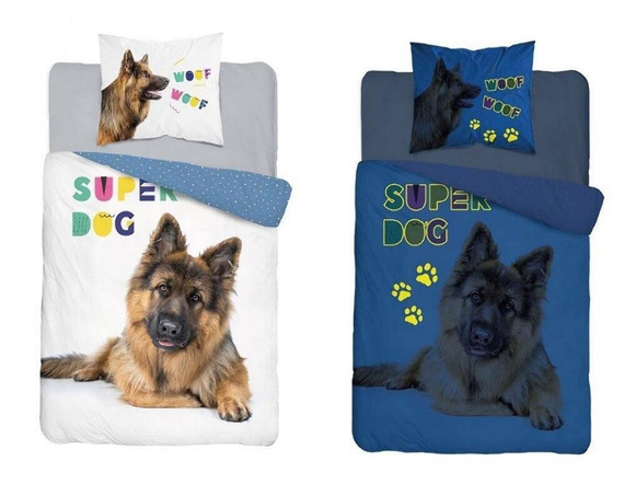 3366 A Pościel świecąca w ciemności Pies Owczarek Detexpol