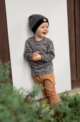 Le Tigre Pinokio Pumpy dla chłopca- brąz