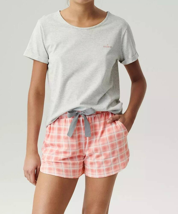 NLP-497 Piżama Damska Atlantic-szary