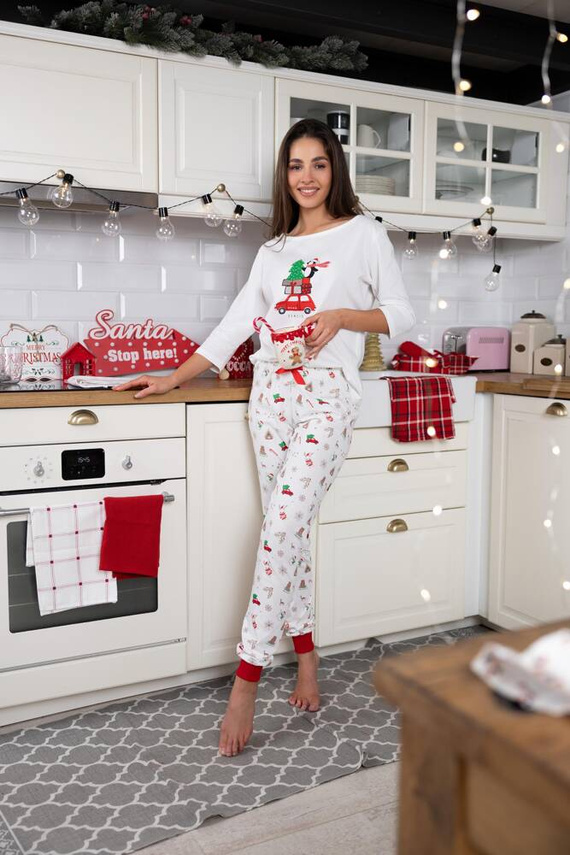 Lillian Piżama damska Sensis -ecru