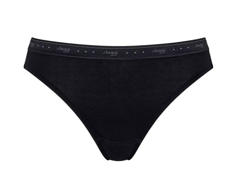 24/7 100 Tai 10198073 Figi Damskie Sloggi - black