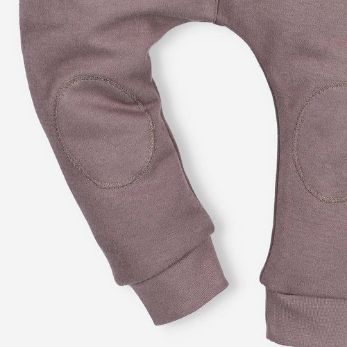 Sweets Koala Spodnie niemowlęce z bawełny organicznej Nini czekoladowy