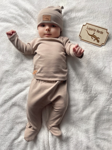 Lagarto Verde Bluzka gładka - beżowy