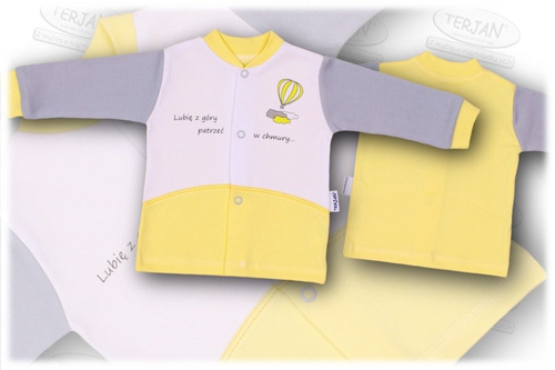 Kaftanik "BALONIK" różowy Terjan