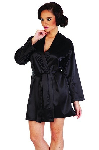 797 Classic szlafrok damski Forex - czarny