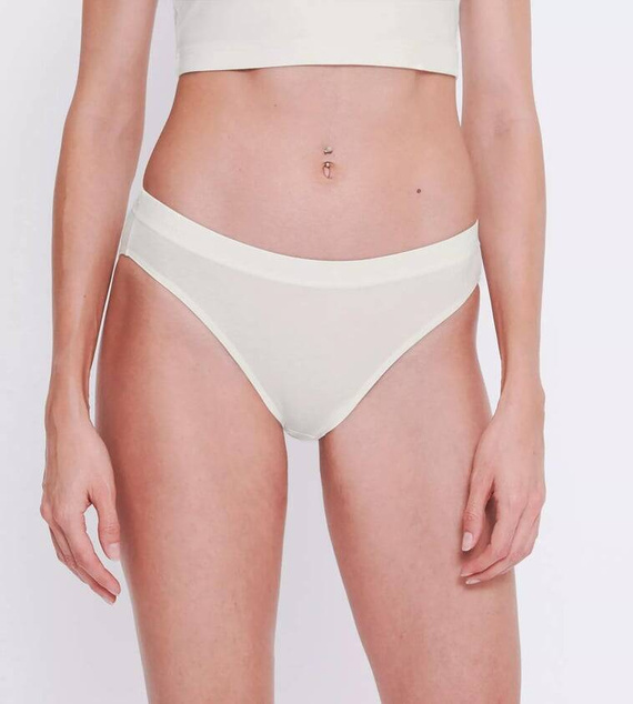 Casual High leg Figi Damskie Sloggi GO - silk white