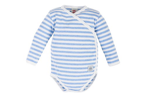 "Greco" Makoma Body dzidziuś z długim rękawem niebieski