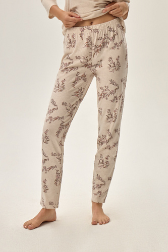 41874 Faida Piżama Damska Henderson - beżowy