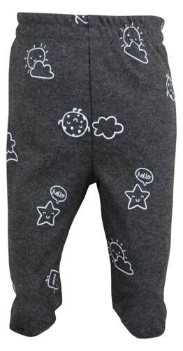 Cookie Koala Półśpiochy bawełniane - grafit