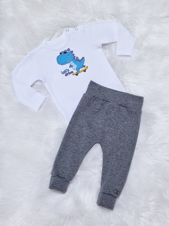 Let's Drive Bambarillo Body z długim rękawem biały