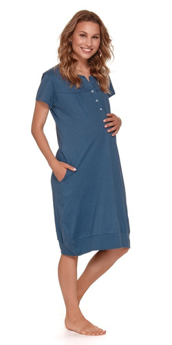 Koszula Nocna 4348 Doctor Nap - deep blue