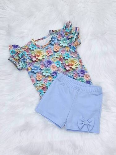 Kokardka Bambarillo szorty niemowlęce