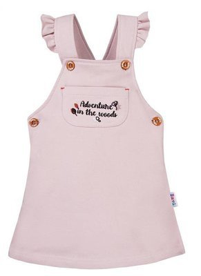 "Adventure" Ewa Klucze Ogrodniczka dla dziewczynki - róż