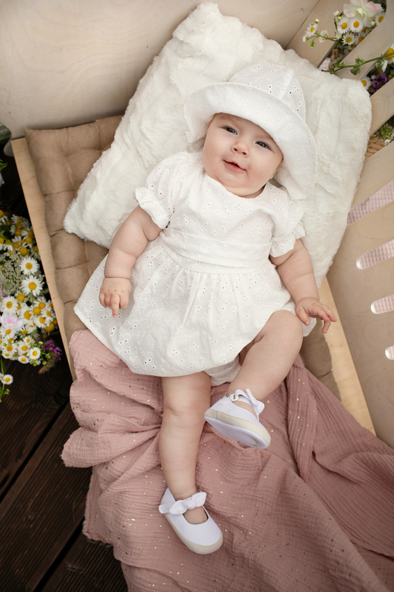 Charlotte Pinokio kapelusz dziewczęcy - ecru