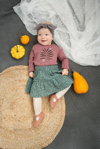 Tres Bien Pinokio Spódniczka na gumce - zielony 