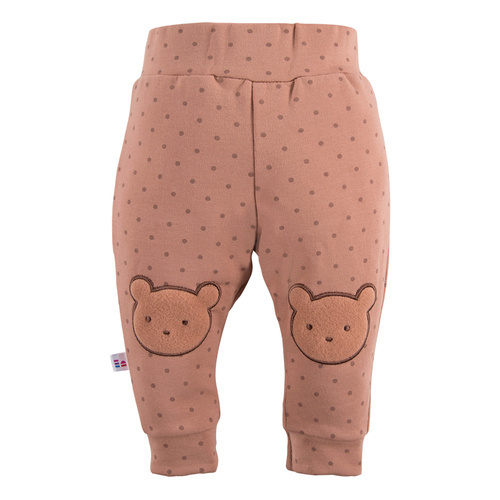 Heart & Bears Eevi Spodnie niemowlęce - róż