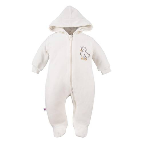 Ducks Eevi Pajac z kapturem -  ecru