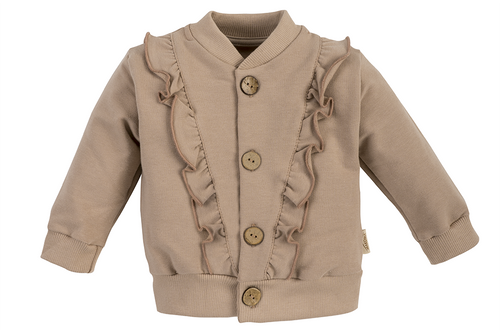 "Girl Latte" Makoma Dres niemowlęcy brązowy