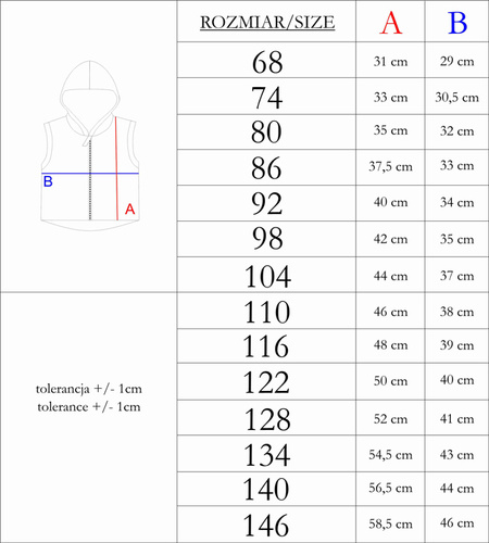 213272 Nelly Nicol Kamizelka dresowa z kapturem