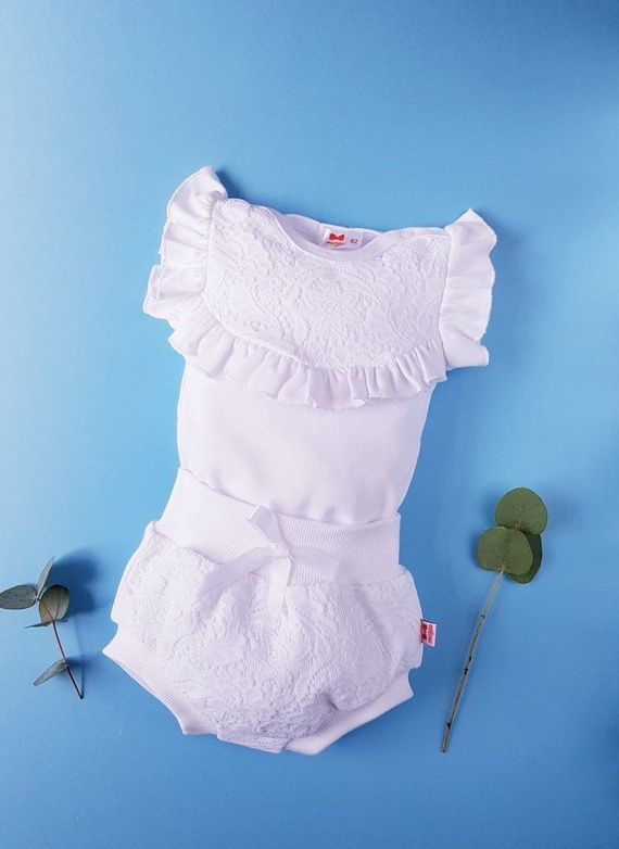 071KR Princess Body na ramiączkach Marija - biały