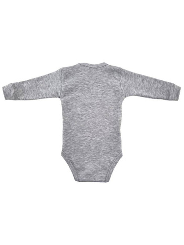 "Music" Body z długim rękawem Terjan - szary