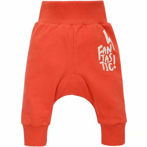 Orange Flip Pinokio Legginsy niemowlęce - pomarańczowy