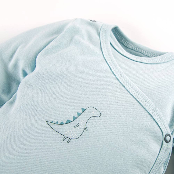 Animals Eevi Body rozpinane - niebieski