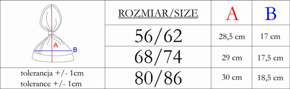 Chustka niemowlęca 212069 "Tola" Nicol