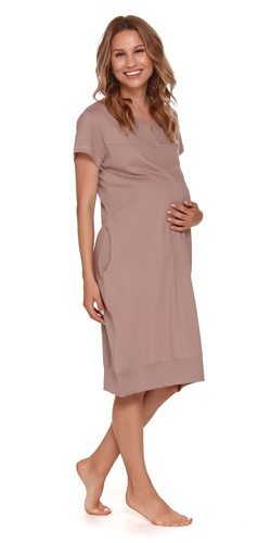 Koszula Nocna 4348 Doctor Nap - beige