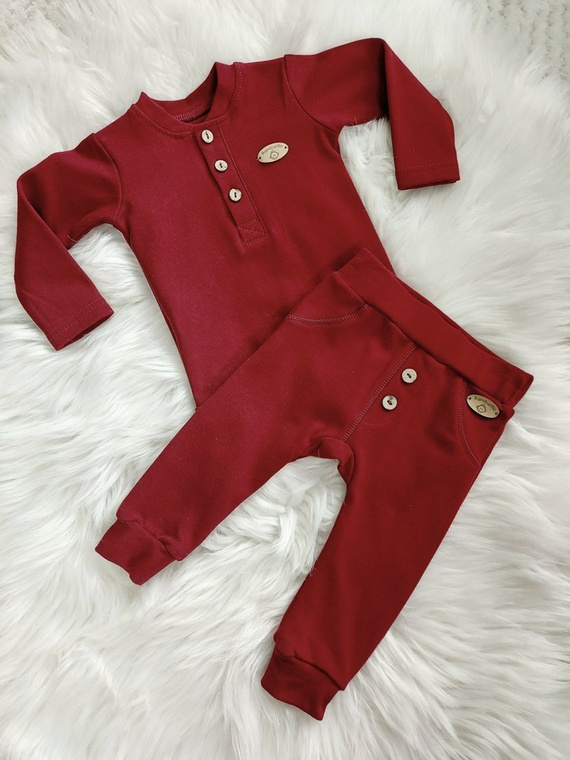 Mieszko Bambarillo Spodnie niemowlęce granatowy