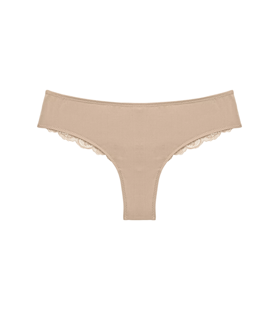 Lovely Micro Brazilian String Figi Damskie Triumph beżowy