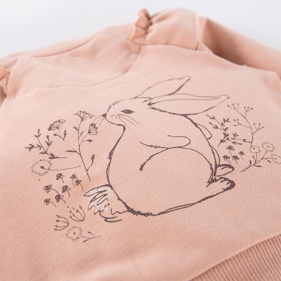 Bloom Eevi Dres dziewczęcy, komplet - beżowy