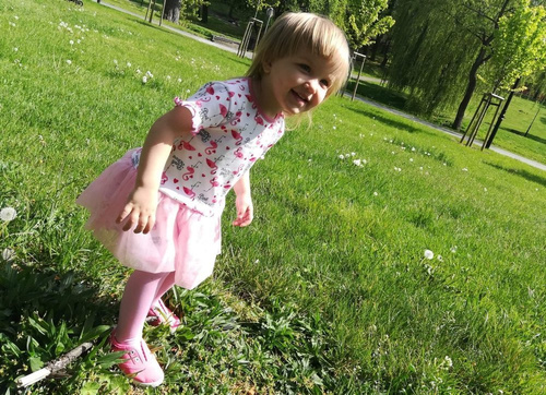 Sukienka niemowlęca "FLAMING" Makoma