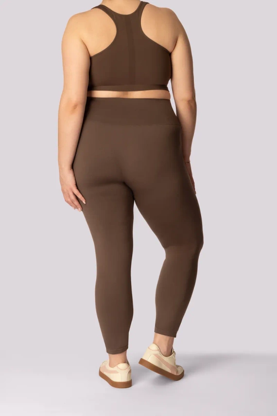 Base legginsy damskie Mona caffe