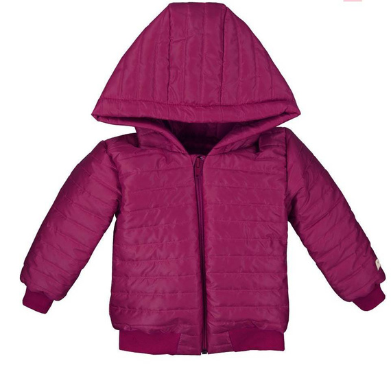 Kurtka "SIMPLY COMFY" z kapturem pikowana Ewa Klucze - granat