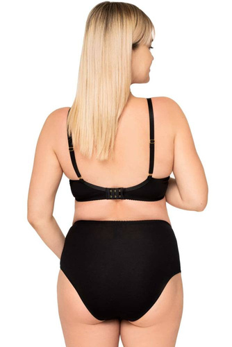 Allday Black miękki biustonosz do karmienia Momtobe czarny