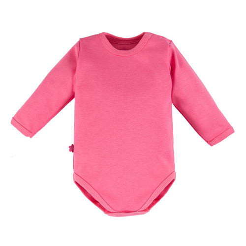 Run&Fun Eevi Body z długim rękawem dziewczęce - ciemny róż