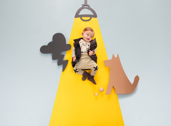 Olivier Pinokio Legginsy niemowlęce - zielony