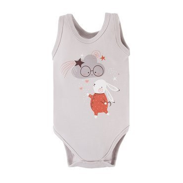 Mellow Ewa Klucze Body na ramiączkach - szary