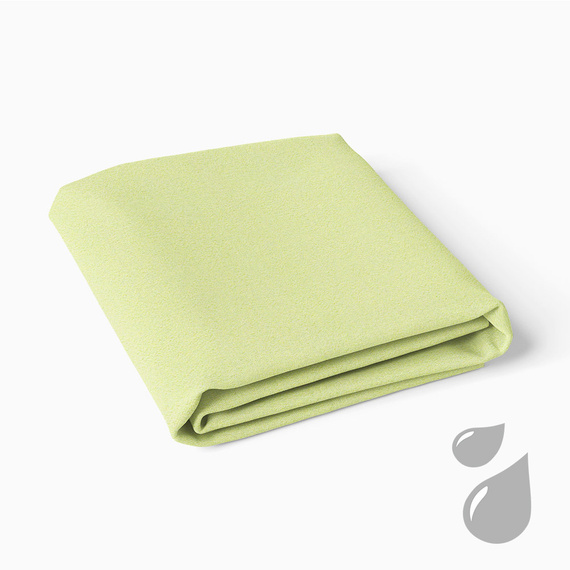Eevi Prześcieradło frotte nieprzemakalne - jasny zielony