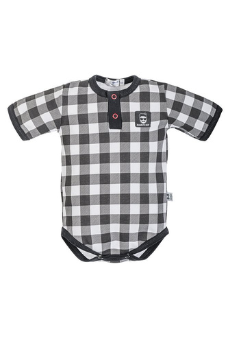 241KR Bandito boy Body Polo z krótkim rękawem Marija - kratka