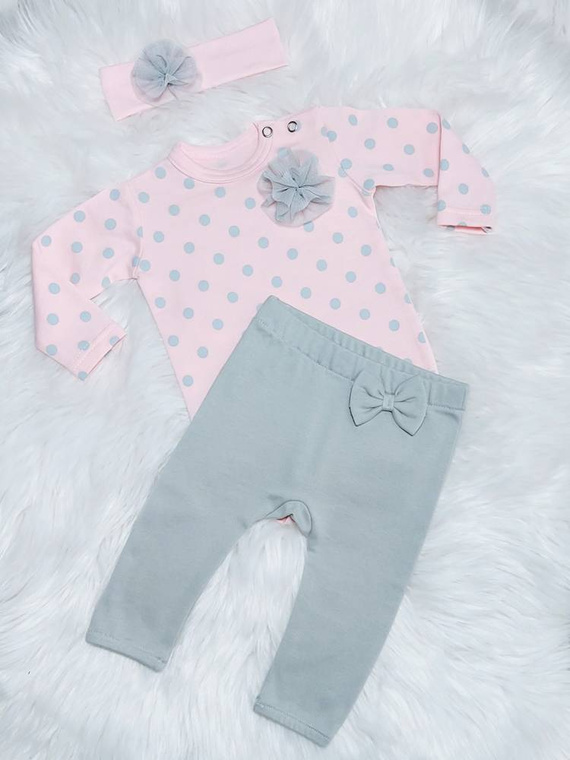 Tosia Bambarillo Spodnie niemowlęce granatowy